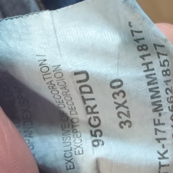 Wrangler BlueStraight Fit EUC 32x30 Straight-Leg Jeans Classic Stretch Denim - Picture 16 of 16